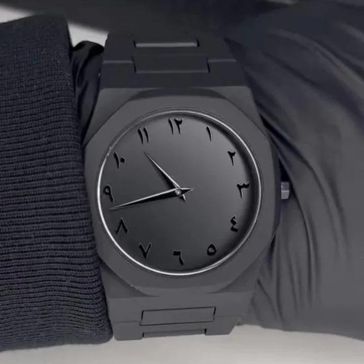 Beautiful Black Arabic Aura Watch